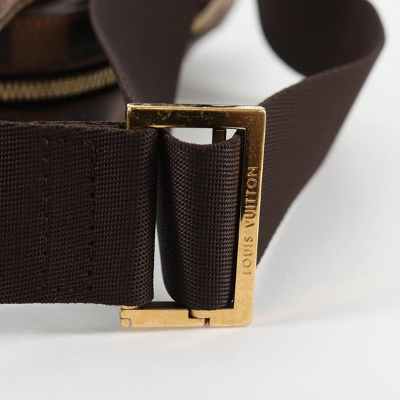 LOUIS VUITTON Damier Ebene Geronimos Shoulder Bag N51994 LV Auth 142643V