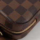 LOUIS VUITTON Damier Ebene Geronimos Shoulder Bag N51994 LV Auth 142643V-14