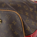 LOUIS VUITTON Monogram Ruby Sarina MM Tote Bag Red M95611 LV Auth 136007-9