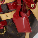 LOUIS VUITTON Monogram Ruby Sarina MM Tote Bag Red M95611 LV Auth 136007-18