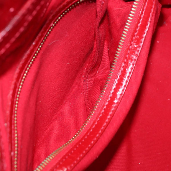 LOUIS VUITTON Monogram Ruby Sarina MM Tote Bag Red M95611 LV Auth 136007