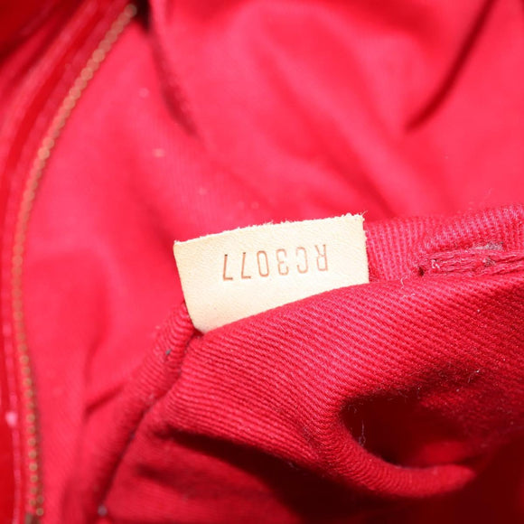 LOUIS VUITTON Monogram Ruby Sarina MM Tote Bag Red M95611 LV Auth 136007