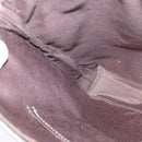 BURBERRY Nova Check Blue Label Shoulder Bag Nylon Gray Silver Auth 142647-17