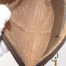 GUCCI GG Supreme Web Sherry Line Bag PVC Beige Gold 904 02 047 Auth 142652-10