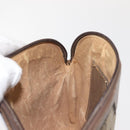 GUCCI GG Supreme Web Sherry Line Bag PVC Beige Gold 904 02 047 Auth 142652-20