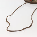 GUCCI GG Supreme Web Sherry Line Bag PVC Beige Gold 904 02 047 Auth 142652-7