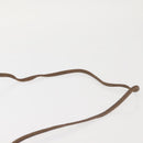 GUCCI GG Supreme Web Sherry Line Bag PVC Beige Gold 904 02 047 Auth 142652-8