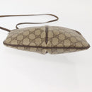 GUCCI GG Supreme Web Sherry Line Bag PVC Beige Gold 904 02 047 Auth 142653-10
