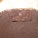 GUCCI GG Supreme Web Sherry Line Bag PVC Beige Gold 904 02 047 Auth 142653-18