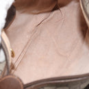 GUCCI GG Supreme Web Sherry Line Bag PVC Beige Gold 001.123.6177 Auth 142654-17