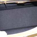 FENDI Hand Bag Patent leather 2way Yellow gold Auth 142671-11