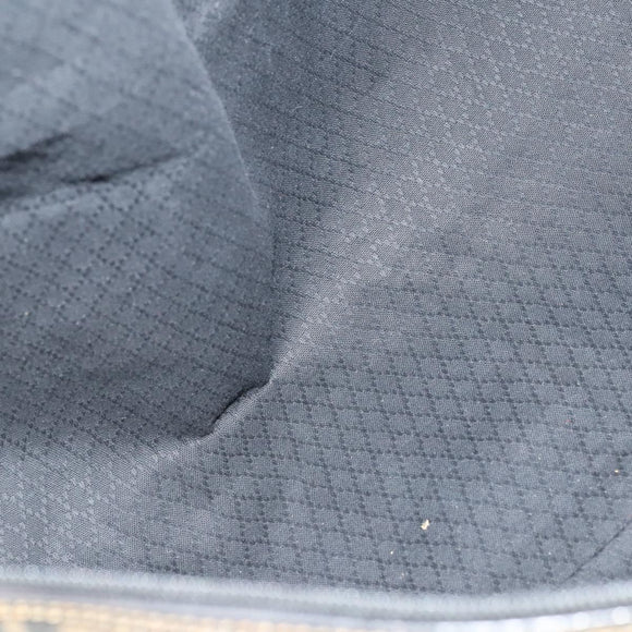 FENDI Zucca Canvas Boston Bag PVC Black Brown gold Auth 142675