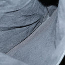 FENDI Zucca Canvas Boston Bag PVC Black Brown gold Auth 142675-12