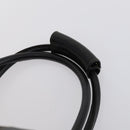 FENDI Zucca Canvas Boston Bag PVC Black Brown gold Auth 142675-8