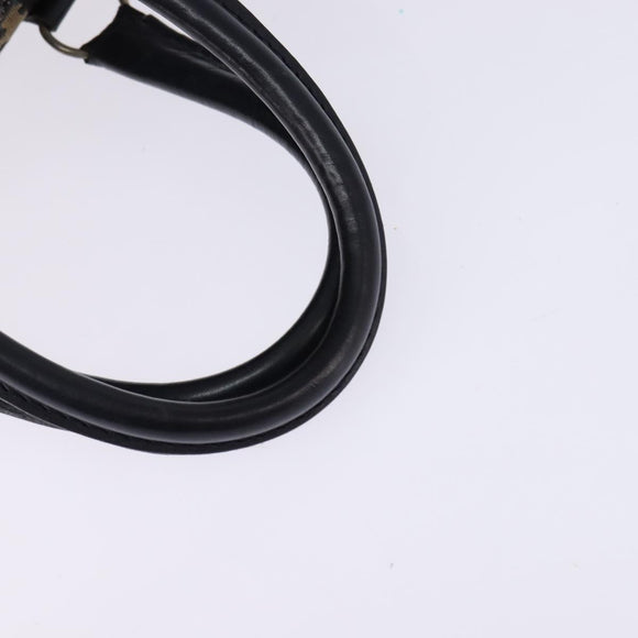 Christian Dior Trotter Canvas Boston Bag Navy Silver Auth 142677