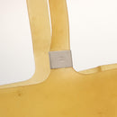 CHANEL Tote Bag rubber Yellow CC Auth 142680-17