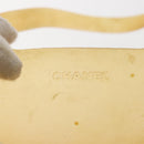 CHANEL Tote Bag rubber Yellow CC Auth 142680-10