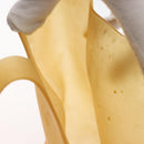 CHANEL Tote Bag rubber Yellow CC Auth 142680-20