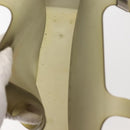 CHANEL Tote Bag Rubber Gray CC Auth 142681-15