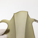 CHANEL Tote Bag Rubber Gray CC Auth 142681-16