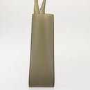 CHANEL Tote Bag Rubber Gray CC Auth 142681-5