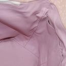 CHANEL High Summer Tote Bag Canvas Pink Silver CC Auth 142684-19