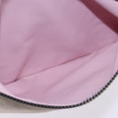 CHANEL High Summer Tote Bag Canvas Pink Silver CC Auth 142684-23