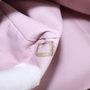 CHANEL High Summer Tote Bag Canvas Pink Silver CC Auth 142684-12