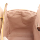 CHANEL Matelasse COCO Mark Chain Hand Bag Lamb Skin Beige CC Auth 142686-19