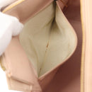 CHANEL Matelasse COCO Mark Chain Hand Bag Lamb Skin Beige CC Auth 142686-20