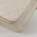 CHANEL Matelasse Chain Gribois Shoulder Bag Satin Gold CC Auth 142689V-14