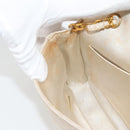 CHANEL Matelasse Chain Gribois Shoulder Bag Satin Gold CC Auth 142689V-21