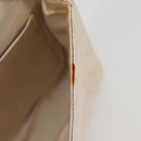 CHANEL Matelasse Chain Gribois Shoulder Bag Satin Gold CC Auth 142689V-22