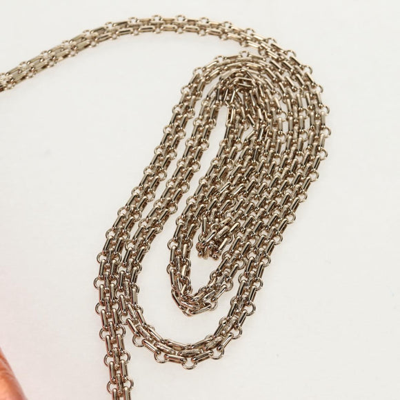 CHANEL Chain Matelasse 2.55 Shoulder Bag Leather Multicolor Gold CC Auth 142691M