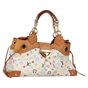 LOUIS VUITTON Monogram Multicolor Ursula Tote Bag White M40123 LV Auth 142693V
