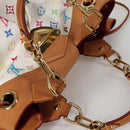 LOUIS VUITTON Monogram Multicolor Ursula Tote Bag White M40123 LV Auth 142693V-6