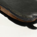 LOUIS VUITTON Epi Dog Face Pochette Shoulder Bag Gray M53171 LV Auth 142694M-18