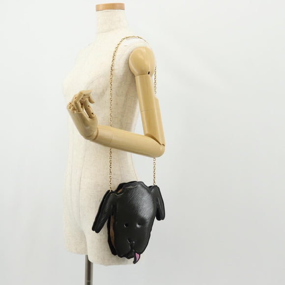 LOUIS VUITTON Epi Dog Face Pochette Shoulder Bag Gray M53171 LV Auth 142694M