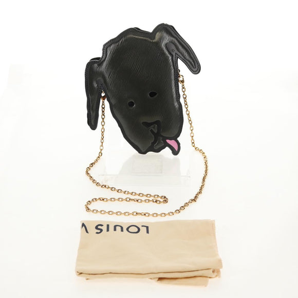 LOUIS VUITTON Epi Dog Face Pochette Shoulder Bag Gray M53171 LV Auth 142694SAM