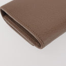 GUCCI GG Marmont Long Wallet Leather Light Brown 456116 Auth 142697-16