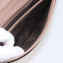 GUCCI GG Marmont Long Wallet Leather Light Brown 456116 Auth 142697-21