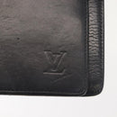 LOUIS VUITTON Nomad Agenda MM Day Planner Cover Black R20478 LV Auth 142704-8