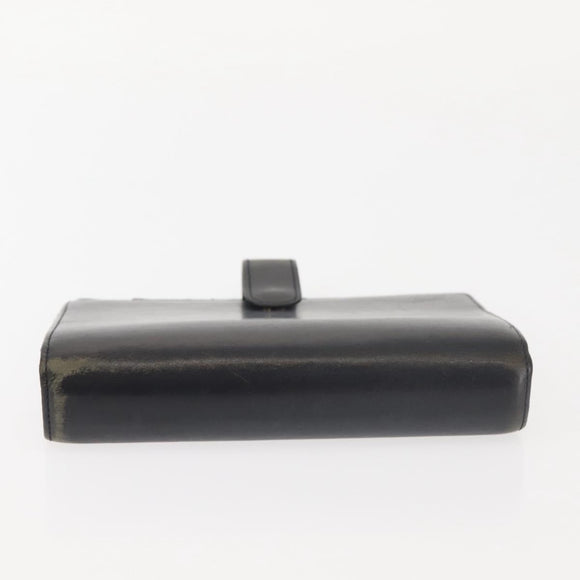 LOUIS VUITTON Nomad Agenda MM Day Planner Cover Black R20478 LV Auth 142704