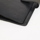 LOUIS VUITTON Nomad Agenda MM Day Planner Cover Black R20478 LV Auth 142704-14
