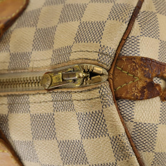 LOUIS VUITTON Damier Azur Speedy 30 Hand Bag N41533 LV Auth 142705