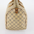 LOUIS VUITTON Damier Azur Speedy 30 Hand Bag N41533 LV Auth 142705-4