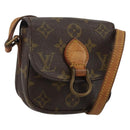 LOUIS VUITTON Monogram Bebe Monogram Saint Cloud Bag M51245 LV Auth 142712-1
