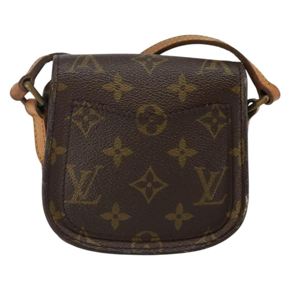 LOUIS VUITTON Monogram Bebe Monogram Saint Cloud Bag M51245 LV Auth 142712