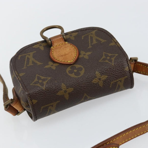 LOUIS VUITTON Monogram Bebe Monogram Saint Cloud Bag M51245 LV Auth 142712