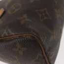 LOUIS VUITTON Monogram Mini Speedy Hand Bag M41534 LV Auth 142713-17